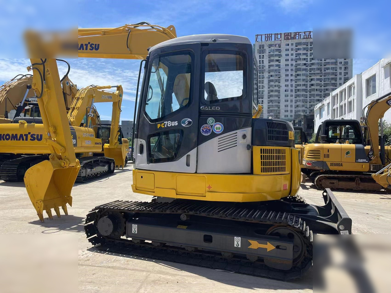 KOMATSU PC78US-6 - מחפר סורק: תמונה 4 KOMATSU PC78US-6 - מחפר סורק: תמונה 4