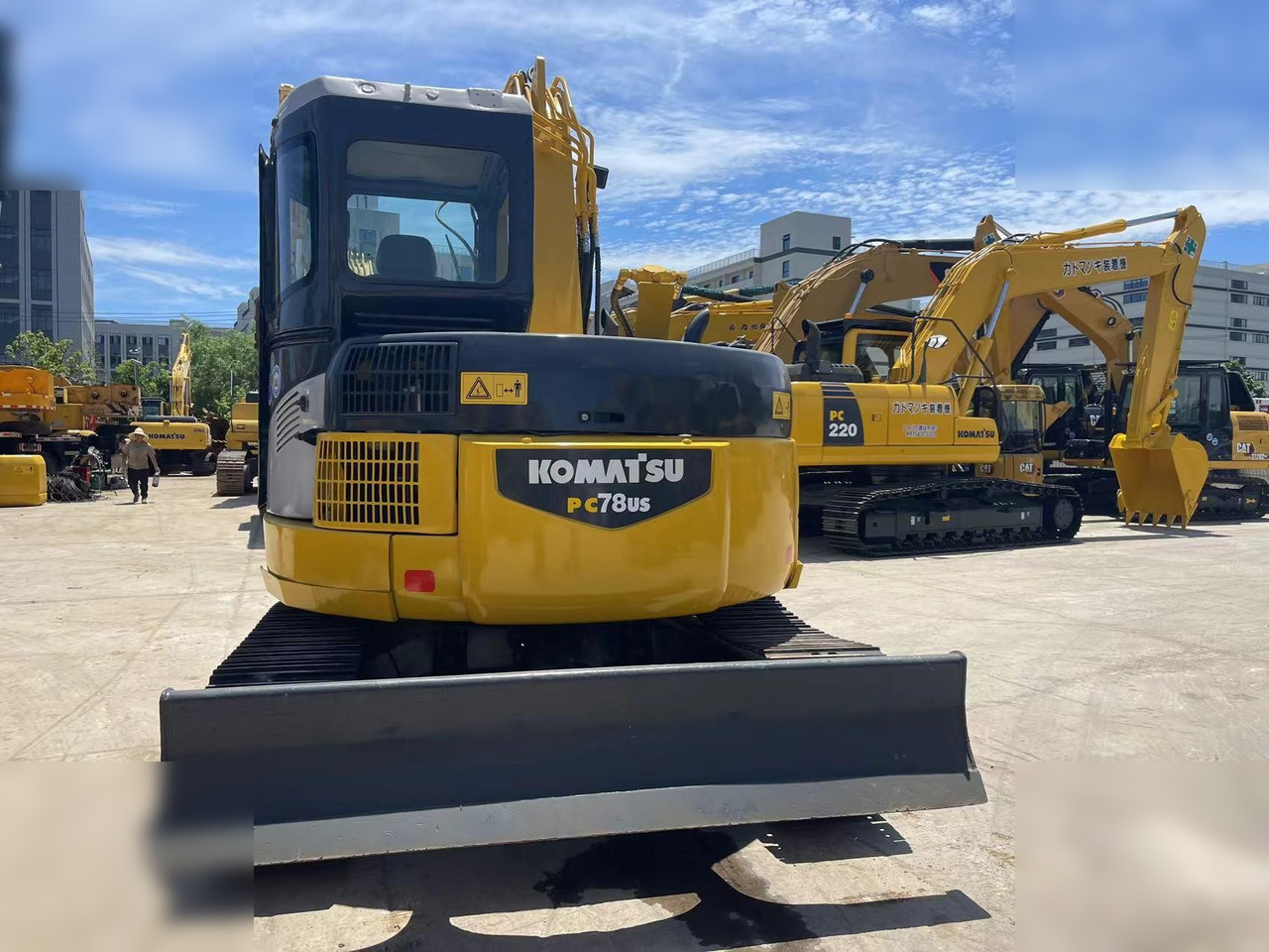KOMATSU PC78US-6 - מחפר סורק: תמונה 3 KOMATSU PC78US-6 - מחפר סורק: תמונה 3