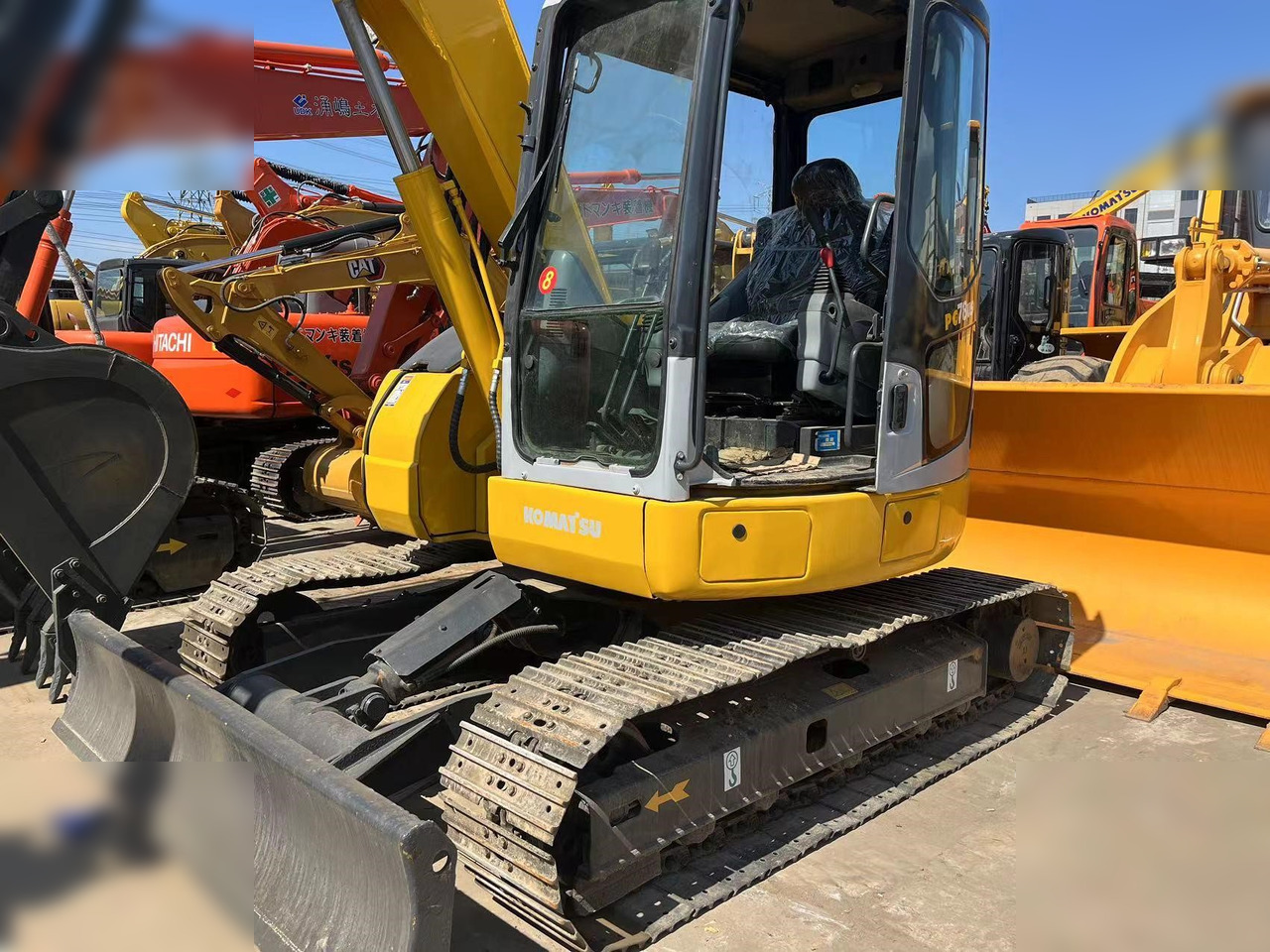KOMATSU PC78US-6 - מחפר סורק: תמונה 3 KOMATSU PC78US-6 - מחפר סורק: תמונה 3