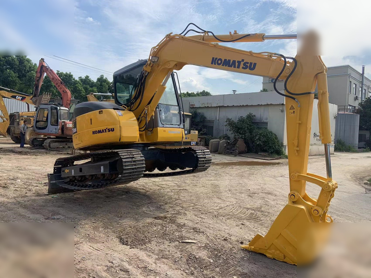 KOMATSU PC78US-6 - מחפר סורק: תמונה 3 KOMATSU PC78US-6 - מחפר סורק: תמונה 3