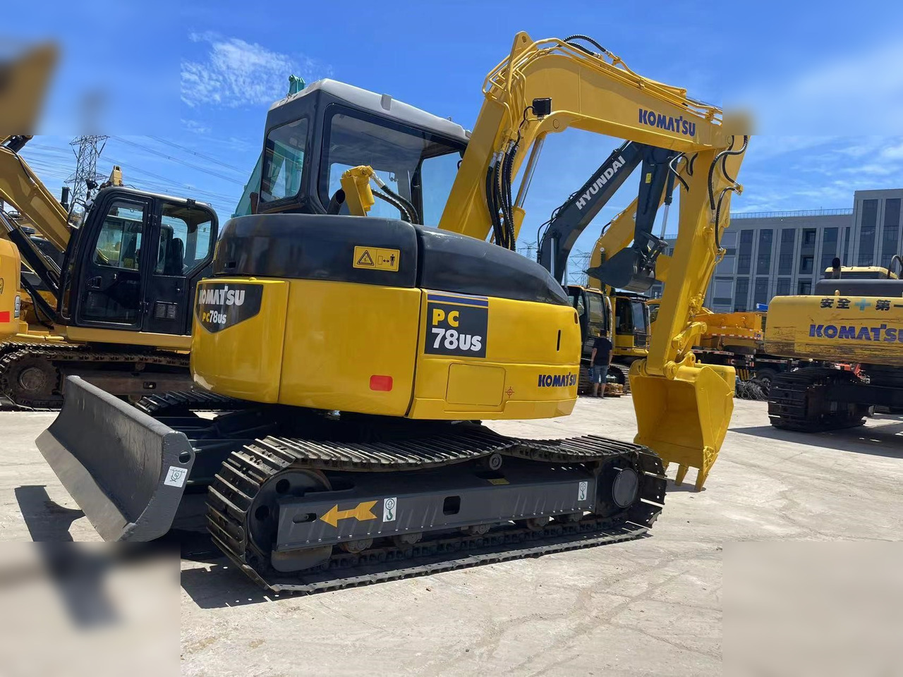 KOMATSU PC78US-6 - מחפר סורק: תמונה 2 KOMATSU PC78US-6 - מחפר סורק: תמונה 2