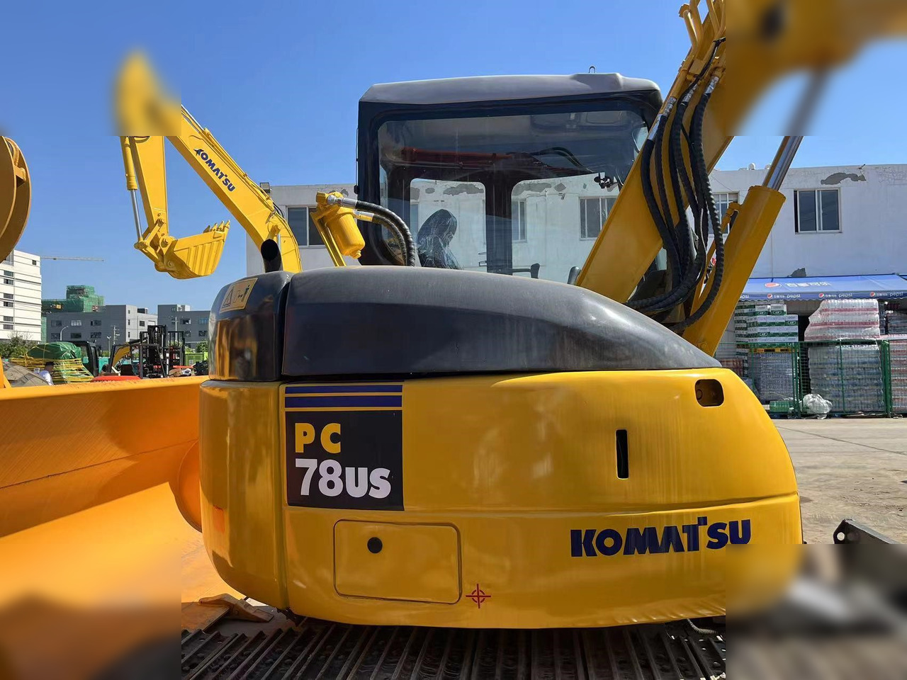 KOMATSU PC78US-6 - מחפר סורק: תמונה 4 KOMATSU PC78US-6 - מחפר סורק: תמונה 4