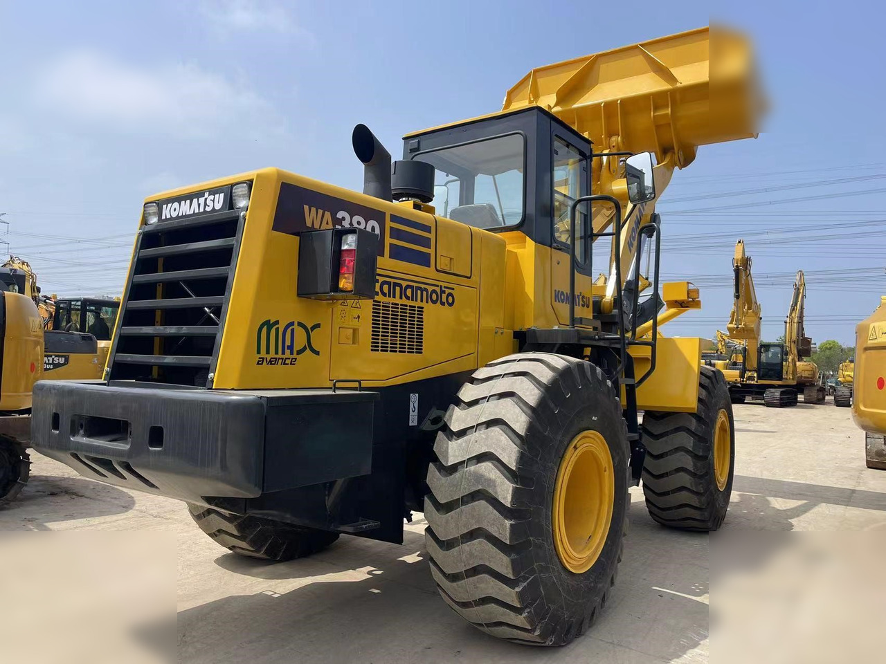KOMATSU WA380-3 - מעמיס גלגלים: תמונה 2 KOMATSU WA380-3 - מעמיס גלגלים: תמונה 2
