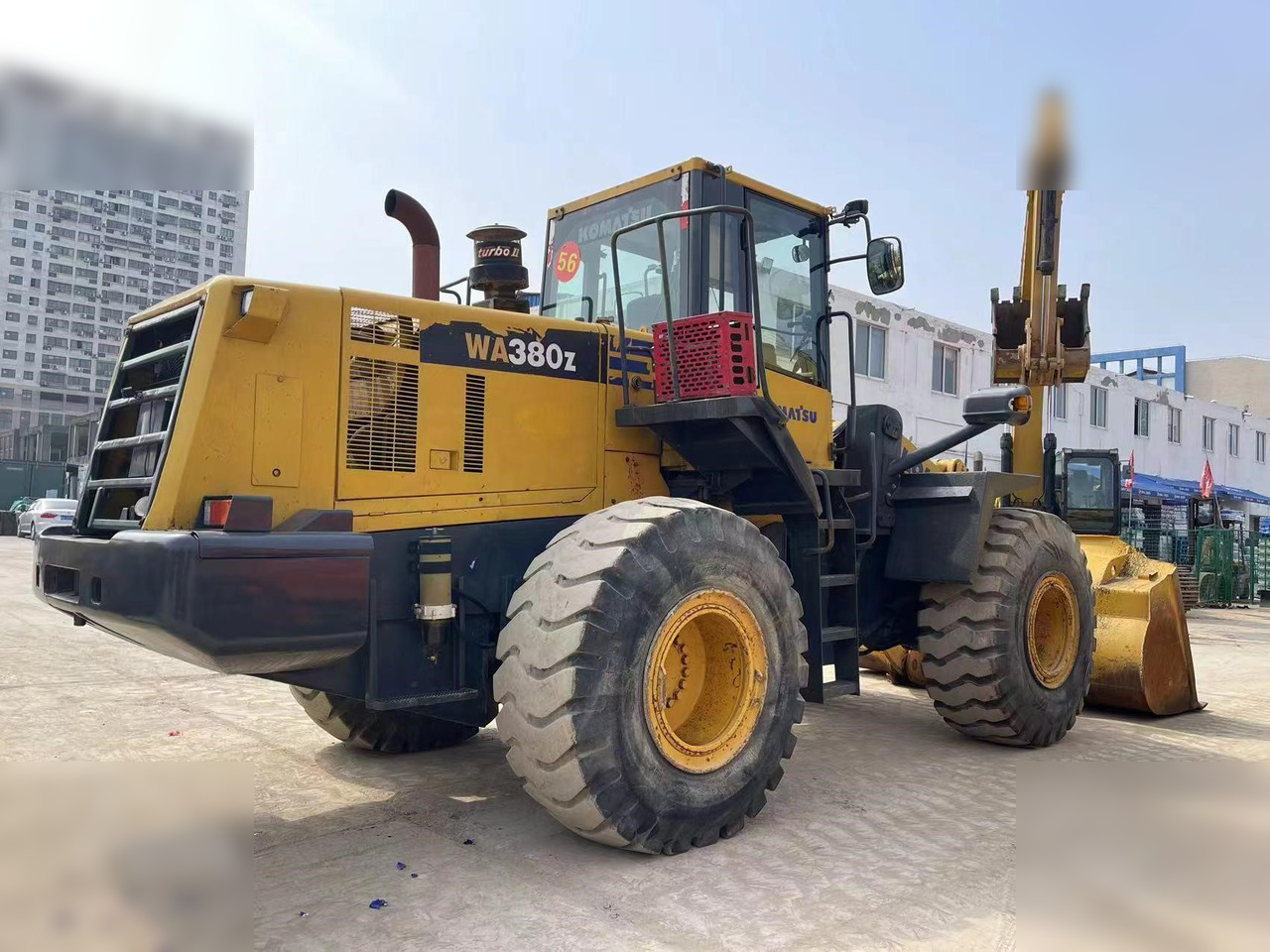 KOMATSU WA380Z-6 - מעמיס גלגלים: תמונה 4 KOMATSU WA380Z-6 - מעמיס גלגלים: תמונה 4