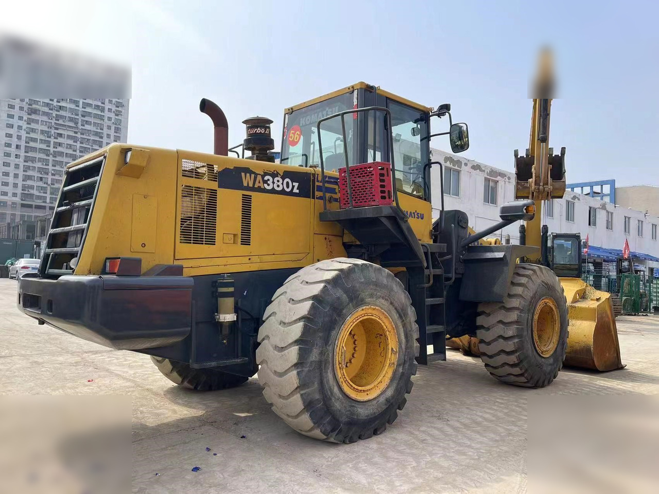 KOMATSU WA380Z-6 - מעמיס גלגלים: תמונה 4 KOMATSU WA380Z-6 - מעמיס גלגלים: תמונה 4