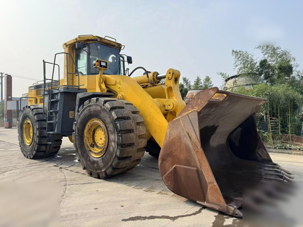 KOMATSU WA600-3 - מעמיס גלגלים: תמונה 5 KOMATSU WA600-3 - מעמיס גלגלים: תמונה 5