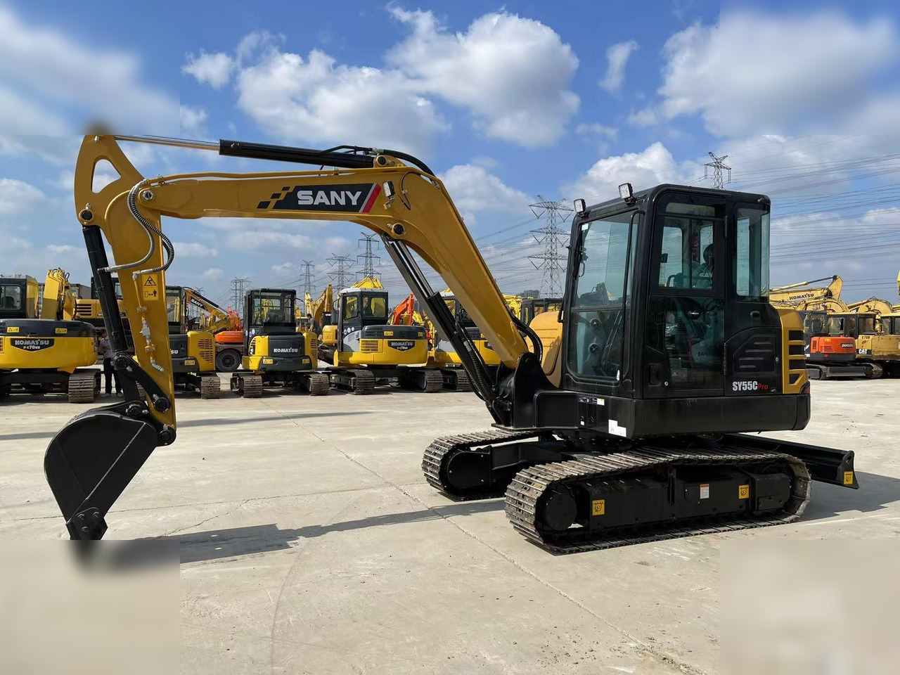 SANY SY55C PRO - מיני מחפר: תמונה 1 SANY SY55C PRO - מיני מחפר: תמונה 1
