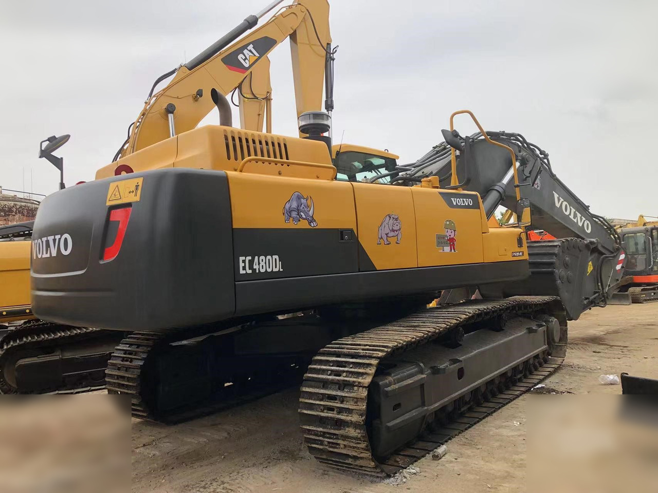VOLVO EC480DL - מחפר סורק: תמונה 2 VOLVO EC480DL - מחפר סורק: תמונה 2