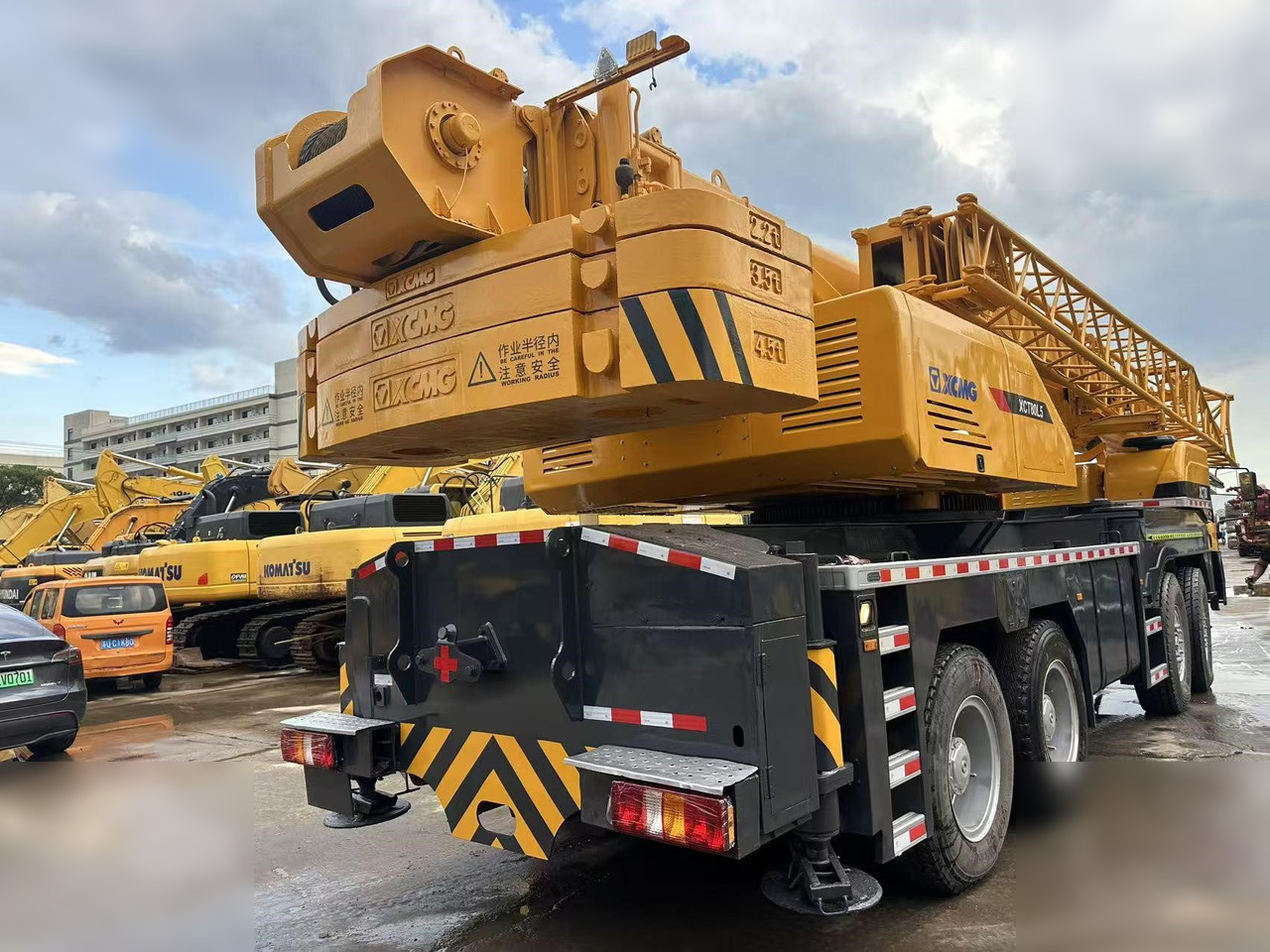 XCMG XCT80L5 - עגורן לכל שטח: תמונה 3 XCMG XCT80L5 - עגורן לכל שטח: תמונה 3