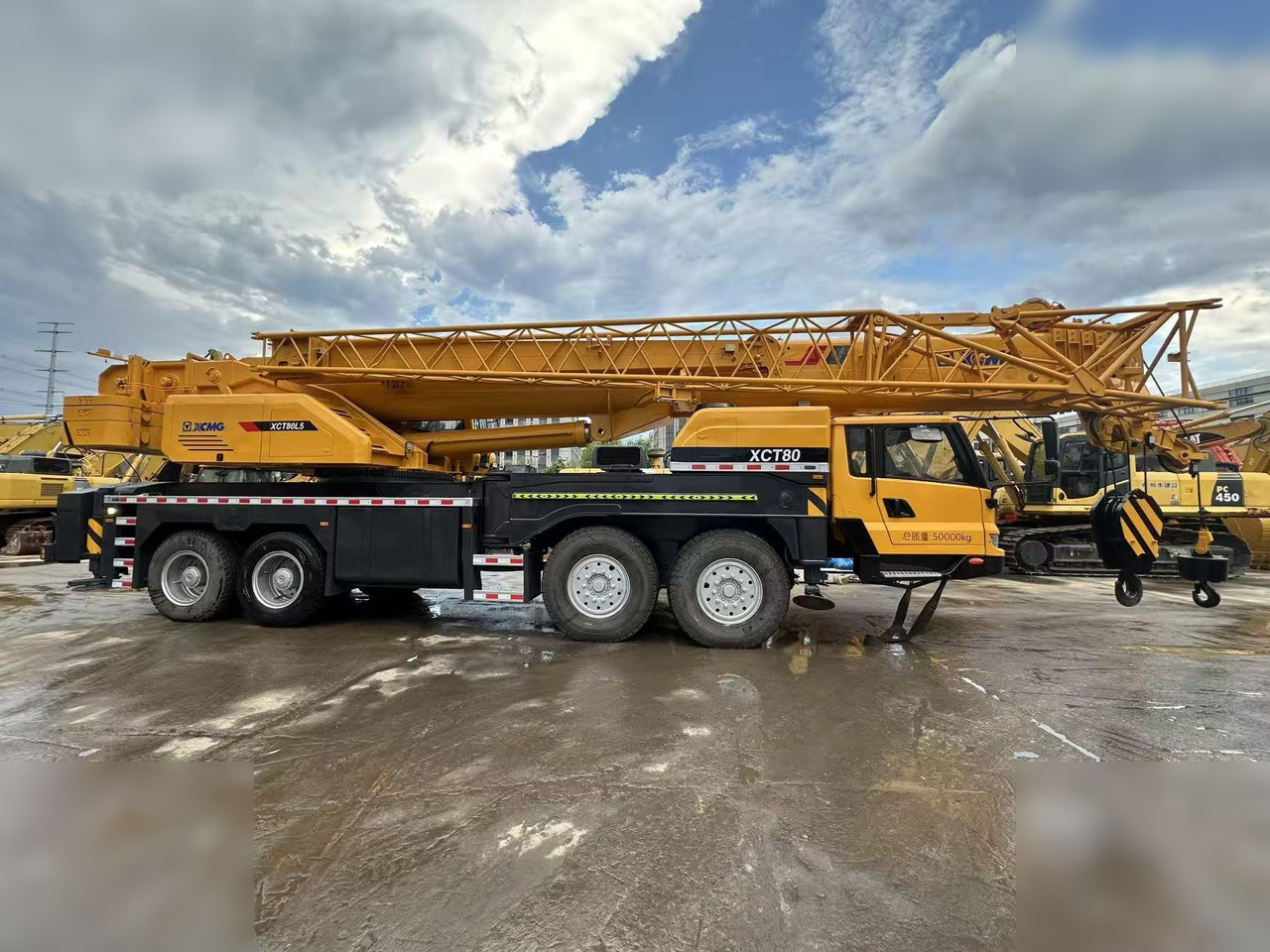 XCMG XCT80L5 - עגורן לכל שטח: תמונה 2 XCMG XCT80L5 - עגורן לכל שטח: תמונה 2
