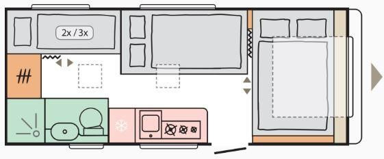 Adria Adora 573 PT* Fb-Temp.*Alde-Warmwasser-Hz. - קרוואן נגרר: תמונה 4 Adria Adora 573 PT* Fb-Temp.*Alde-Warmwasser-Hz. - קרוואן נגרר: תמונה 4