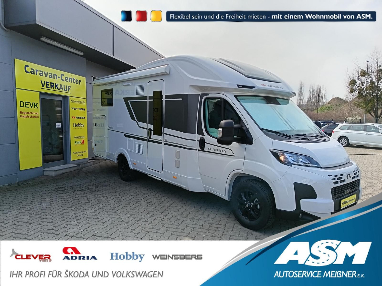 Adria Coral ALL-IN 650 DL*LUFTFEDERUNG HA*SOLAR*SOFORT - רכב ממונע חצי-משולב: תמונה 1 Adria Coral ALL-IN 650 DL*LUFTFEDERUNG HA*SOLAR*SOFORT - רכב ממונע חצי-משולב: תמונה 1