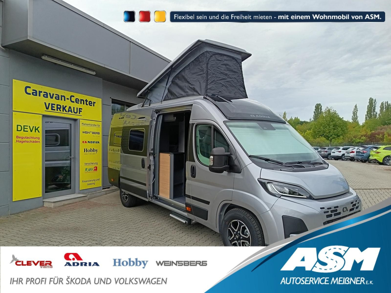 Adria Twin "60Y" 640 SGX 4,25MAXI*JUBILEE*AUFSTELLDACH - מוטורהום: תמונה 1 Adria Twin "60Y" 640 SGX 4,25MAXI*JUBILEE*AUFSTELLDACH - מוטורהום: תמונה 1