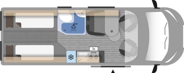 Clever Runner 636 2,2 165PS MJ2024*TRUMA C6 D + E*SHZ* - מוטורהום: תמונה 3 Clever Runner 636 2,2 165PS MJ2024*TRUMA C6 D + E*SHZ* - מוטורהום: תמונה 3