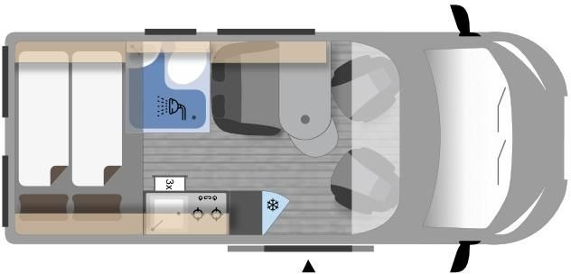 Clever Tour 540*BLACK EDITION*FINAL SALE RABATT*SOFORT* - מוטורהום: תמונה 3 Clever Tour 540*BLACK EDITION*FINAL SALE RABATT*SOFORT* - מוטורהום: תמונה 3