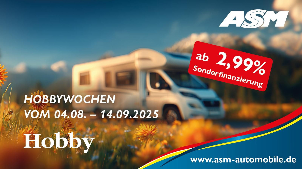 Hobby Ontour C680 GE*AUTOMATIK*LITHIUM*MARKISE*SOFORT* - רכב ממונע חצי-משולב: תמונה 1 Hobby Ontour C680 GE*AUTOMATIK*LITHIUM*MARKISE*SOFORT* - רכב ממונע חצי-משולב: תמונה 1