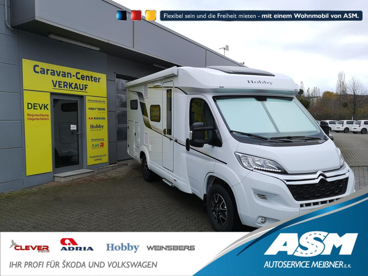 Hobby Optima V65 GE Ontour*AHK*NAVI*MARKISE*SOFORT* - רכב ממונע חצי-משולב: תמונה 1 Hobby Optima V65 GE Ontour*AHK*NAVI*MARKISE*SOFORT* - רכב ממונע חצי-משולב: תמונה 1