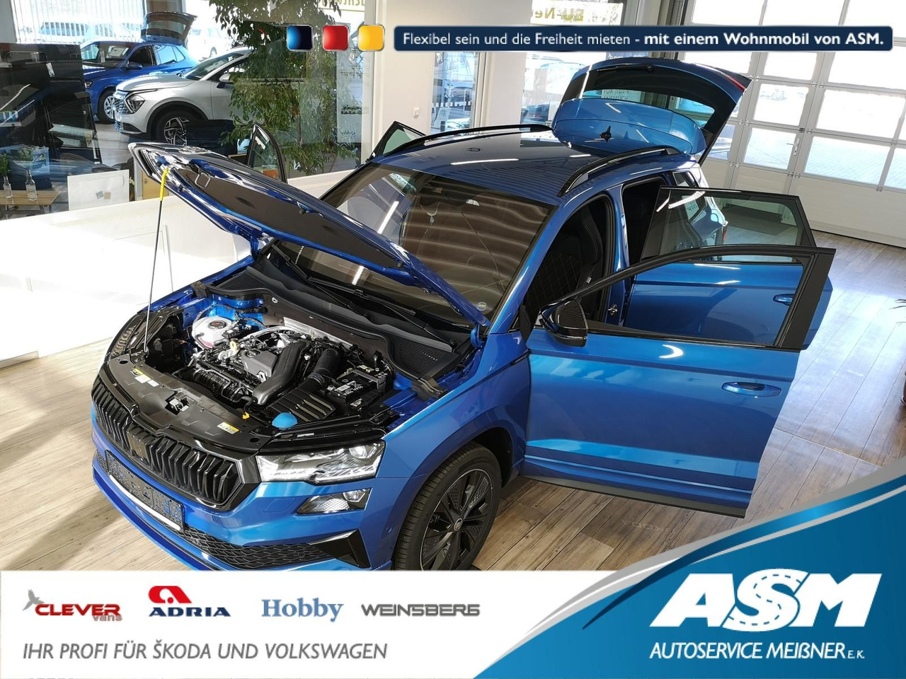 Skoda Karoq Sportline 1,5 TSI DSG*AHK*360°5J.GARANTIE* - SUV: תמונה 1 Skoda Karoq Sportline 1,5 TSI DSG*AHK*360°5J.GARANTIE* - SUV: תמונה 1