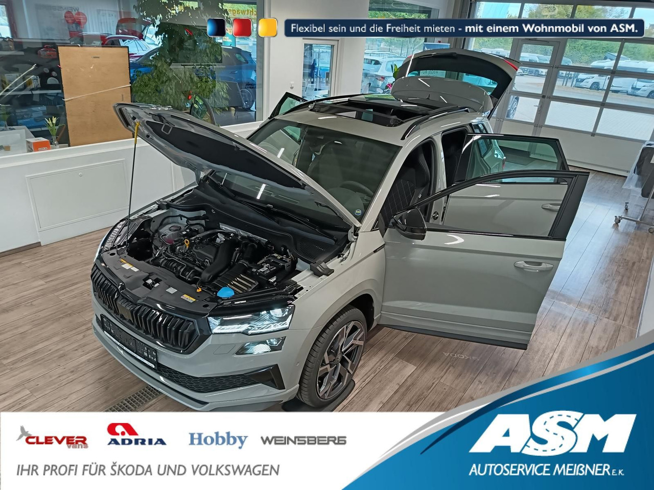 Skoda Karoq Sportline 1,5 TSI DSG*AHK*PSD*STD.HZG*NAVI - SUV: תמונה 1 Skoda Karoq Sportline 1,5 TSI DSG*AHK*PSD*STD.HZG*NAVI - SUV: תמונה 1