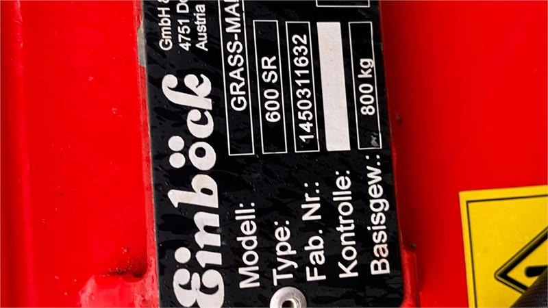 Einböck Grass-Manager 600 SR Halmstrigle - משדדה: תמונה 4 Einböck Grass-Manager 600 SR Halmstrigle - משדדה: תמונה 4