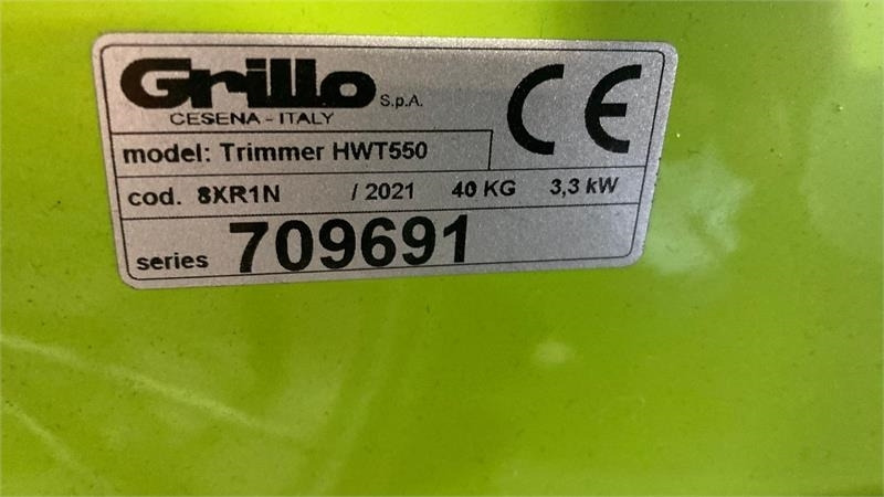 Grillo HWT 550  - מכסחת גינה: תמונה 4 Grillo HWT 550  - מכסחת גינה: תמונה 4