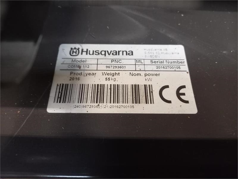 Husqvarna COMBI 112 P 524 - מכסחת גינה: תמונה 3 Husqvarna COMBI 112 P 524 - מכסחת גינה: תמונה 3