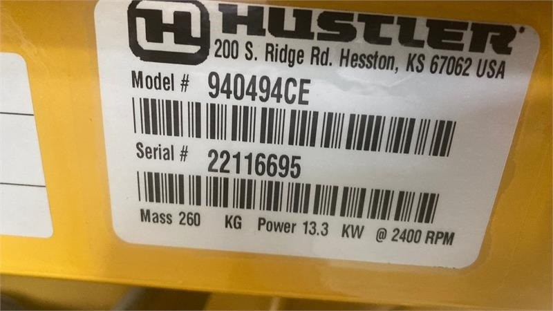 Hustler Raptor X 42 - מכסחת גינה: תמונה 5 Hustler Raptor X 42 - מכסחת גינה: תמונה 5