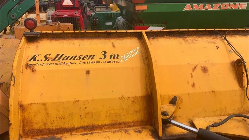 K.S. Hansen 3 METER Classic - מחרשת שלג עבור מכונה חקלאית: תמונה 2 K.S. Hansen 3 METER Classic - מחרשת שלג עבור מכונה חקלאית: תמונה 2