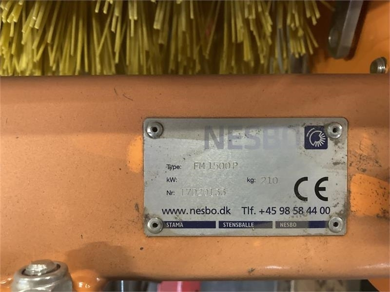 Nesbo FM 1500 P 1000H PTO - 3 pkt. 1 - מטאטא: תמונה 5 Nesbo FM 1500 P 1000H PTO - 3 pkt. 1 - מטאטא: תמונה 5