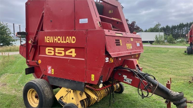 New Holland 654 RUNDBALLEPRESSER Cropcutter - מכונת צרור עגולה: תמונה 1 New Holland 654 RUNDBALLEPRESSER Cropcutter - מכונת צרור עגולה: תמונה 1