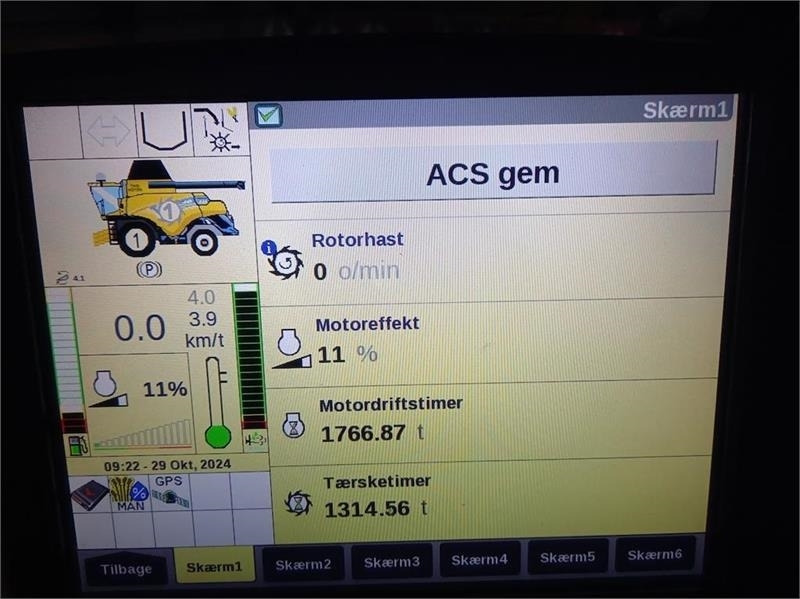 מקצרת קומבינה New Holland CR9.80: תמונה 9