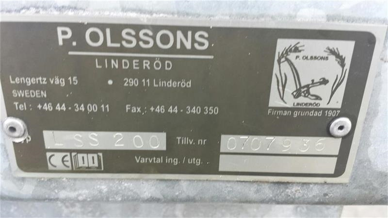 - - - P Olssons. LSS 200 - מפזר חול/ מלח עבור כלי רכב עירוני/ מיוחד: תמונה 4 - - - P Olssons. LSS 200 - מפזר חול/ מלח עבור כלי רכב עירוני/ מיוחד: תמונה 4