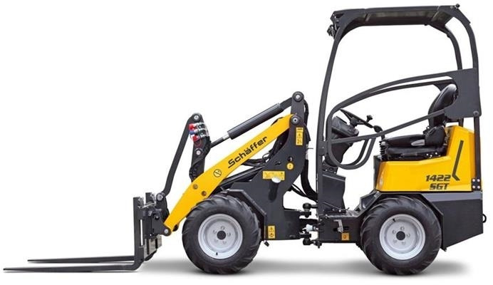 Schäffer 1422 SGT inkl. 100 cm skovl og pallegafler - מעמיס קומפקטי: תמונה 3 Schäffer 1422 SGT inkl. 100 cm skovl og pallegafler - מעמיס קומפקטי: תמונה 3