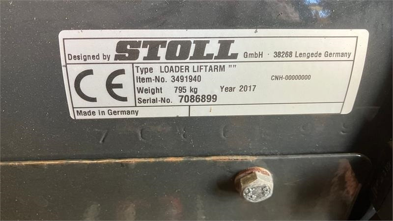 Stoll FZ 60,1 3 ventil og dæmpning Med beslag for NH T7. - מעמיס קדמי לטרקטור: תמונה 4 Stoll FZ 60,1 3 ventil og dæmpning Med beslag for NH T7. - מעמיס קדמי לטרקטור: תמונה 4