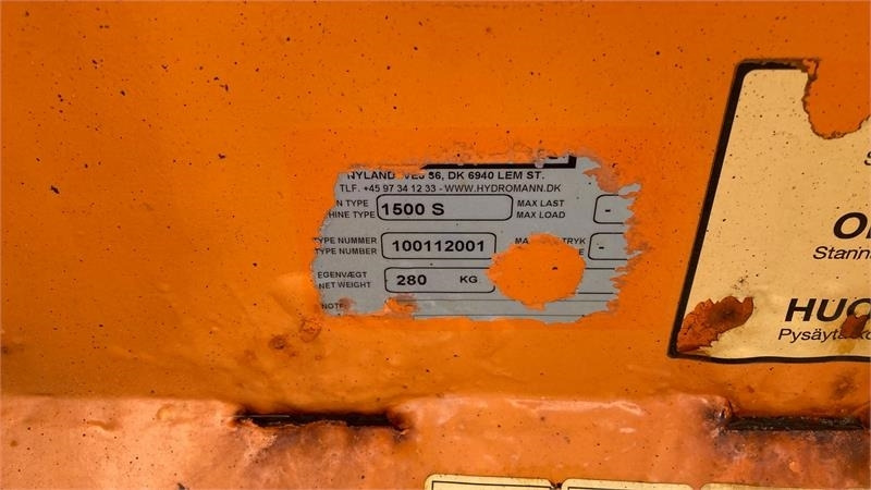 Westbjörn 1500S Hydraulisk  - מפזר חול/ מלח עבור כלי רכב עירוני/ מיוחד: תמונה 5 Westbjörn 1500S Hydraulisk  - מפזר חול/ מלח עבור כלי רכב עירוני/ מיוחד: תמונה 5