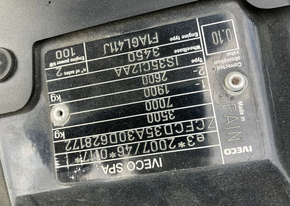 Iveco DAILY 35C14 ramo do zabudowy kiper wywrotka - משאית עם שלדת תא: תמונה 5 Iveco DAILY 35C14 ramo do zabudowy kiper wywrotka - משאית עם שלדת תא: תמונה 5