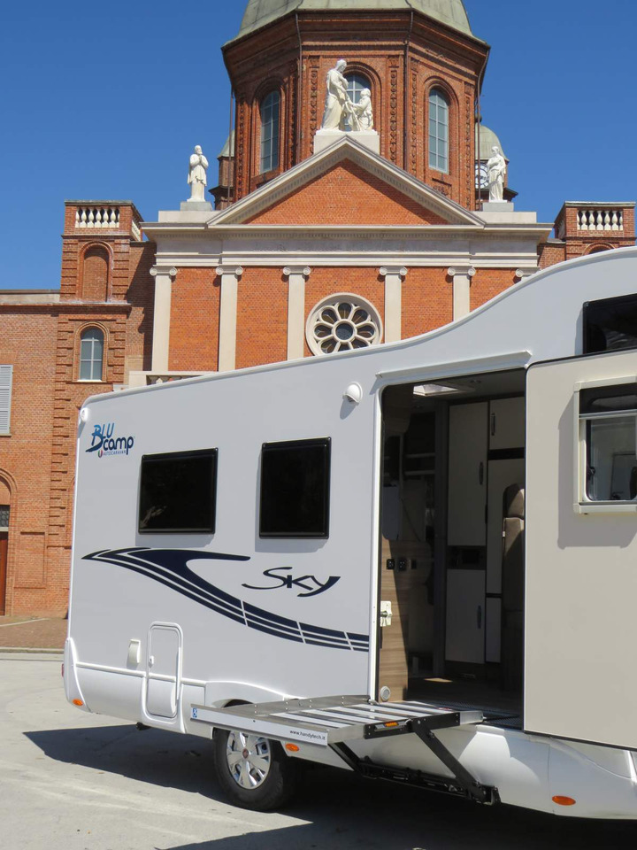חָדָשׁ קרוואן Fiat Ducato RETRACTABLE PLATFORM (300KG CAPACITY): תמונה 8