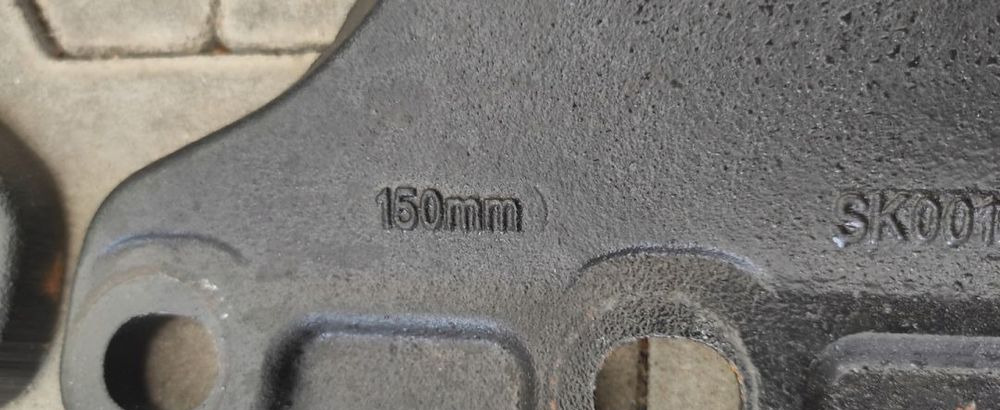 ŁAPA ŁAPY POD SIODŁO JOST 150mm NOWE - מצמד גלגל חמישי עבור משאית: תמונה 3 ŁAPA ŁAPY POD SIODŁO JOST 150mm NOWE - מצמד גלגל חמישי עבור משאית: תמונה 3