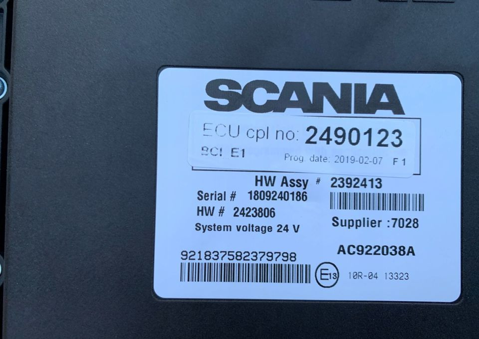 Scania R S komputer sterownik kaseta NOWY NGS NTG - ECU עבור משאית: תמונה 2 Scania R S komputer sterownik kaseta NOWY NGS NTG - ECU עבור משאית: תמונה 2