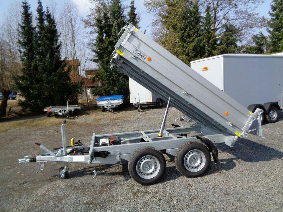 Böckmann PKW-Anhänger Elektro-Dreiseitenkipper DK-AL 2516/27P - קרון נגרר עם מזהיר: תמונה 4 Böckmann PKW-Anhänger Elektro-Dreiseitenkipper DK-AL 2516/27P - קרון נגרר עם מזהיר: תמונה 4
