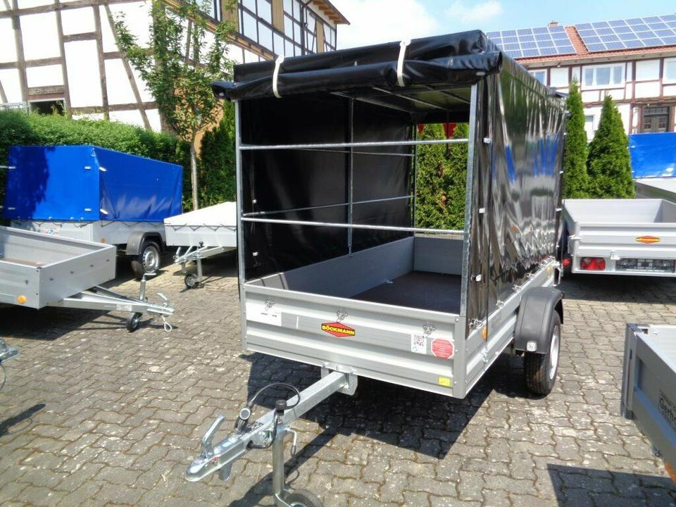 Böckmann PKW-Anhänger Plane Spriegel, 750 kg, 100 km/h - קרון נגרר למכונית: תמונה 4 Böckmann PKW-Anhänger Plane Spriegel, 750 kg, 100 km/h - קרון נגרר למכונית: תמונה 4