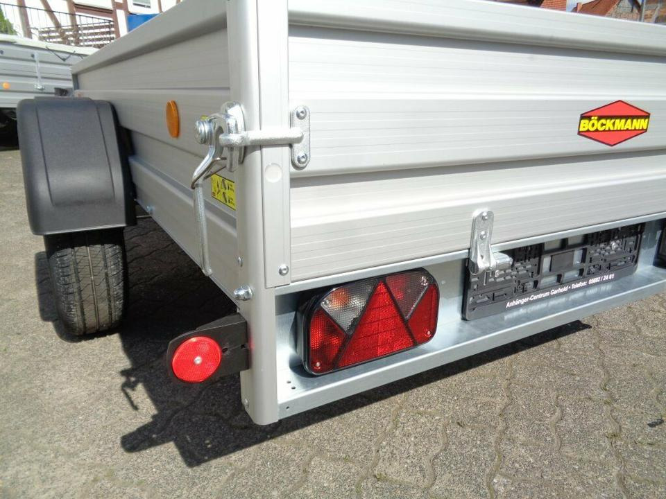 Böckmann PKW-Anhänger, TL-AL 2513/75, 750 kg, Aluminium - קרון נגרר למכונית: תמונה 5 Böckmann PKW-Anhänger, TL-AL 2513/75, 750 kg, Aluminium - קרון נגרר למכונית: תמונה 5