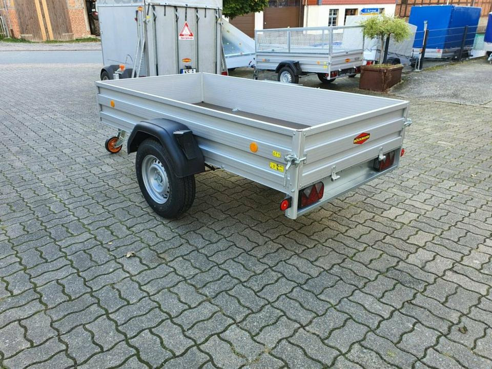 Böckmann PKW Anhänger mit Gitteraufsatz 100 km/h 1.35to - קרון נגרר למכונית: תמונה 4 Böckmann PKW Anhänger mit Gitteraufsatz 100 km/h 1.35to - קרון נגרר למכונית: תמונה 4