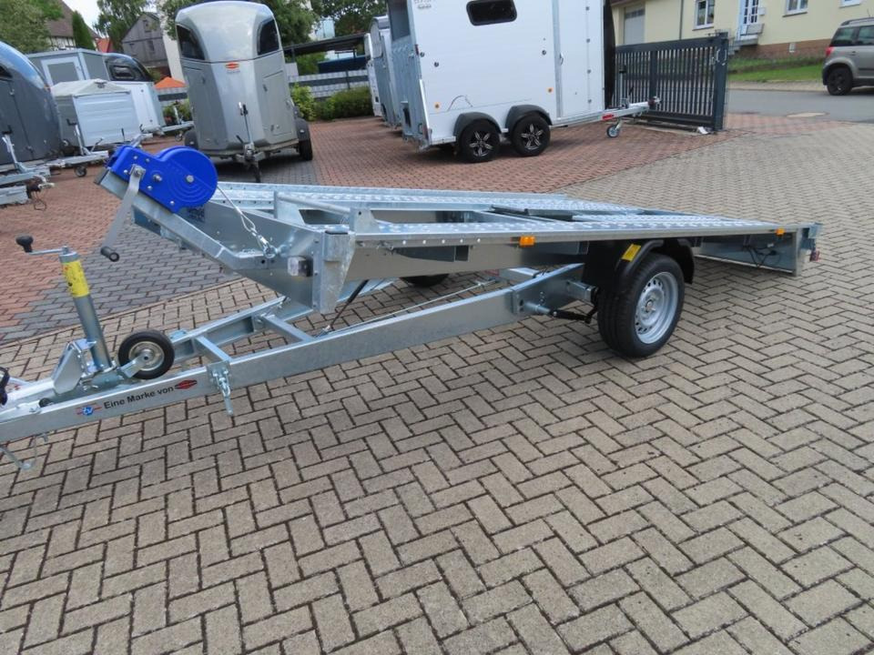 קרון נגרר בהובלה אוטומטית Böckmann-T PV,Autotransporter, 1,8 to. kippbar,PKW Anhänger,100 k: תמונה 12