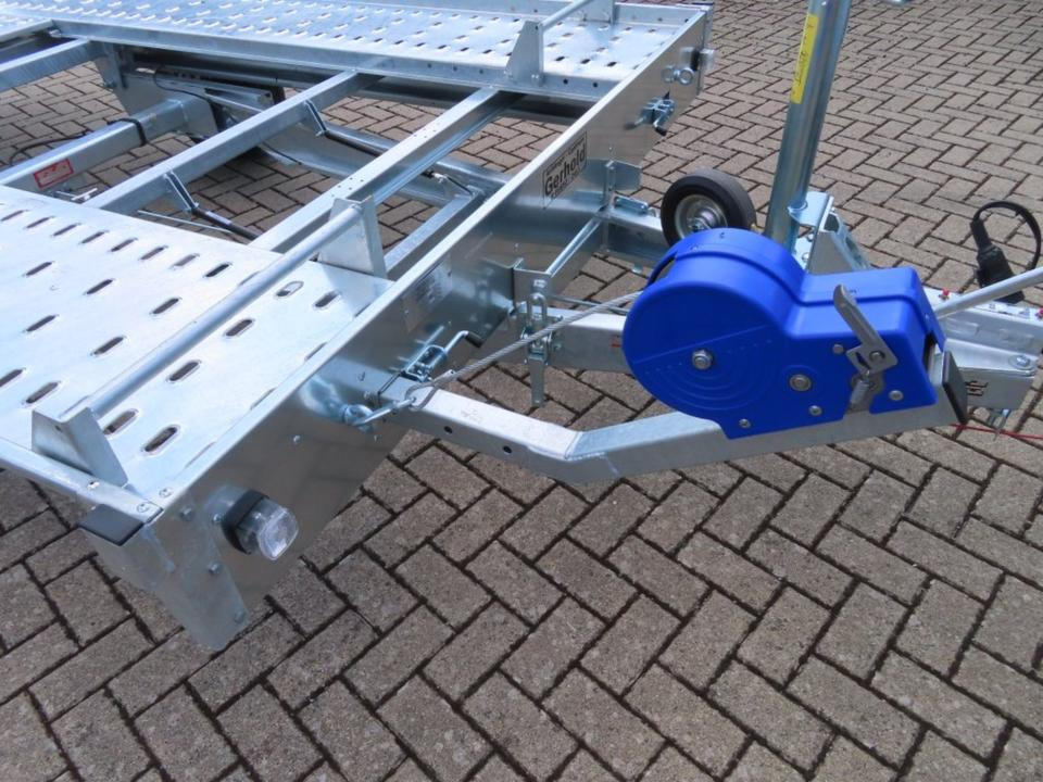 קרון נגרר בהובלה אוטומטית Böckmann-T PV,Autotransporter, 1,8 to. kippbar,PKW Anhänger,100 k: תמונה 19