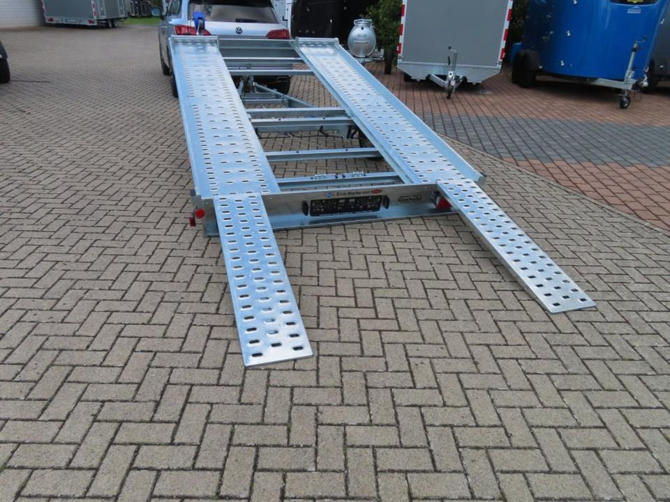קרון נגרר בהובלה אוטומטית Böckmann-T PV,Autotransporter, 1,8 to. kippbar,PKW Anhänger,100 k: תמונה 15