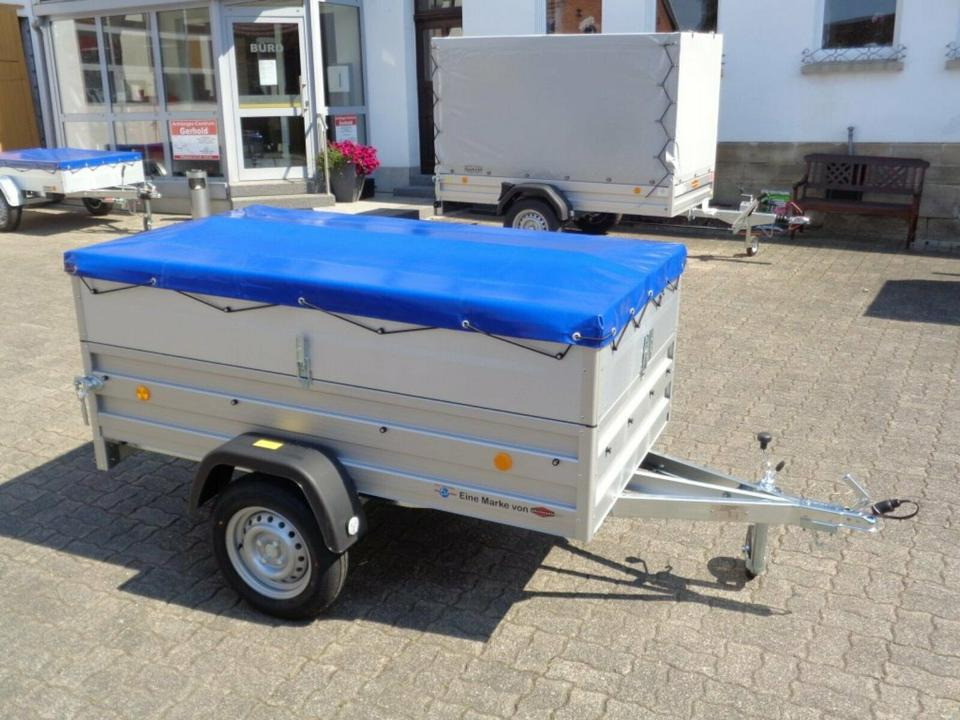 Böckmann-TPV, PKW Anhänger, 750 kg, Kastenaufsatz - קרון נגרר למכונית: תמונה 1 Böckmann-TPV, PKW Anhänger, 750 kg, Kastenaufsatz - קרון נגרר למכונית: תמונה 1