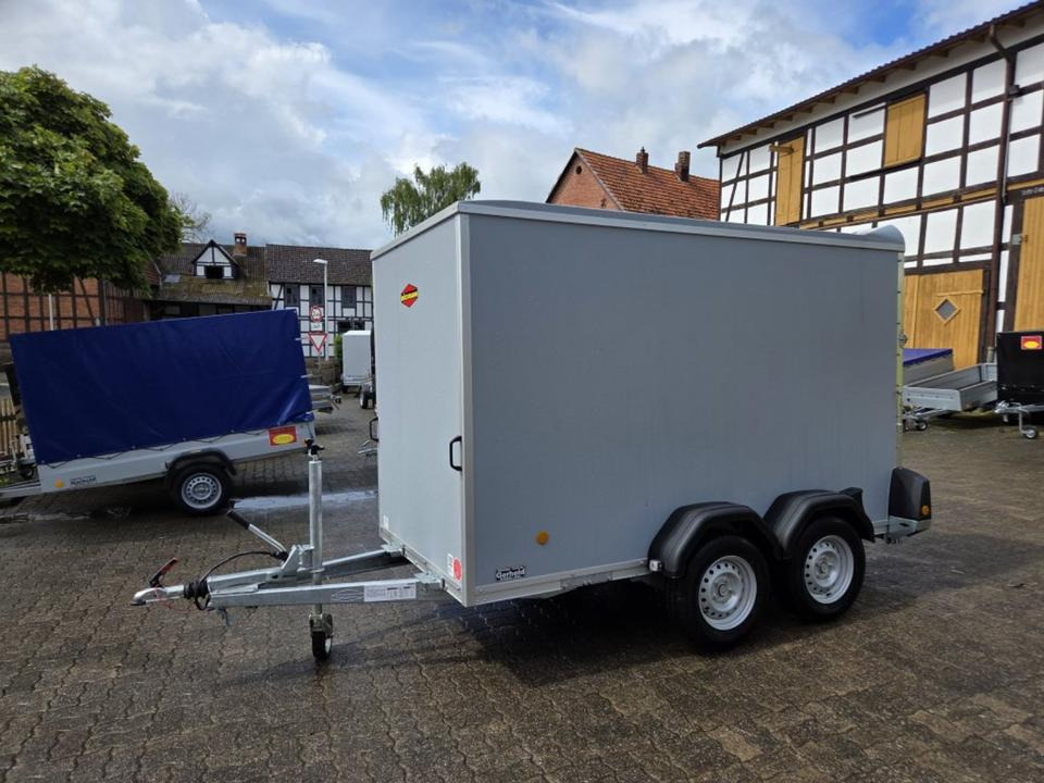 Kofferanhänger PKW-Anhänger Böckmann KT 3015/27 MF Rampe/Tür 2,7t - קרון נגרר בתיבה סגורה: תמונה 1 Kofferanhänger PKW-Anhänger Böckmann KT 3015/27 MF Rampe/Tür 2,7t - קרון נגרר בתיבה סגורה: תמונה 1