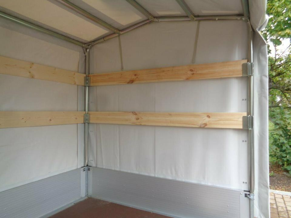 PKW-Anhänger Hochlader 2,7 to. HL-AL 4118/27 F Plane u. Sp. - קרון נגרר עם וילונות צד: תמונה 5 PKW-Anhänger Hochlader 2,7 to. HL-AL 4118/27 F Plane u. Sp. - קרון נגרר עם וילונות צד: תמונה 5