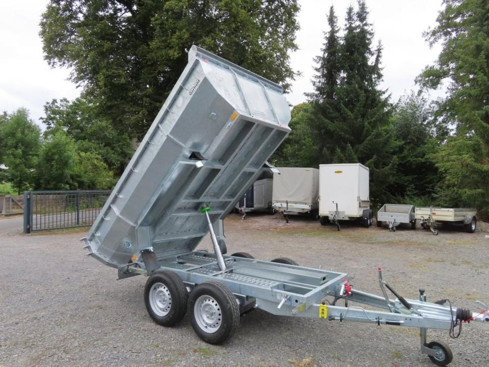 PKW Anhänger Kipper Muldenkipper Auffahrschienen 3,5t 100km/h - קרון נגרר עם מזהיר: תמונה 4 PKW Anhänger Kipper Muldenkipper Auffahrschienen 3,5t 100km/h - קרון נגרר עם מזהיר: תמונה 4